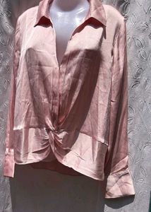 forever new satin shirt