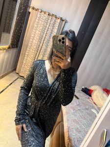 Sparkly Sequin Wrap Dress🧚🏻‍♀️🎀