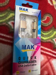 MAK Quick Charge USB Data Cable