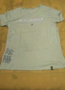 Light Green Graphic T-Shirt