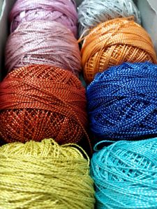 METALLIC Embroidery Thread Set
