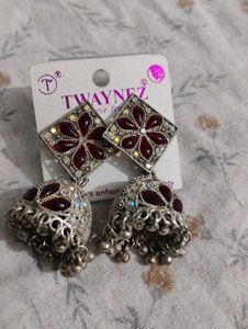 Elegant Jhumka Earrings Set
