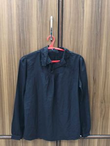 Elegant Black Long Sleeve Top