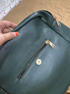 ❗️SALE❗️leather Green Handbag 👜