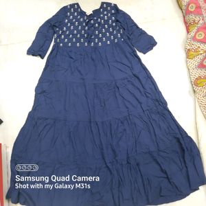 Embroidered Maxi Dress