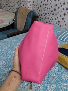 Chic Pink Makeup Pouch