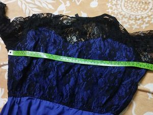 *B1G1* Blue Lace Midi Dress