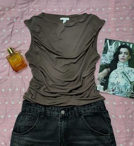 🤎Mocha Muse Top