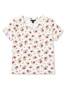 Floral Petal Ruffle Top