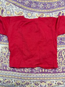 Pink Crop Top