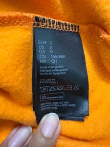 H&amp;M Divided Orange NASA Hoodie