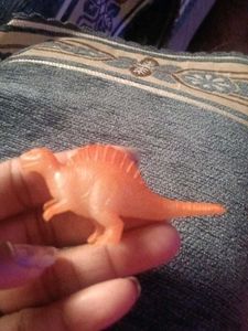 Orange Dinosaur Toy