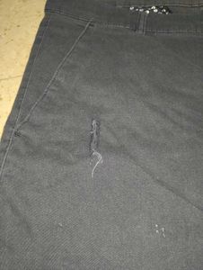 Women's Dark Grey Cropped Pants