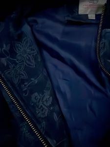 Blue Floral Jacket