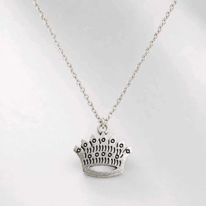 Crown Pendant Necklace