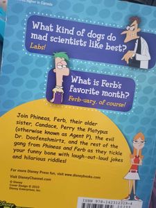 Phineas and Ferb Laughapalooza Joke Book