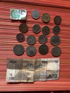 Kuwait Coins and Saudi Note