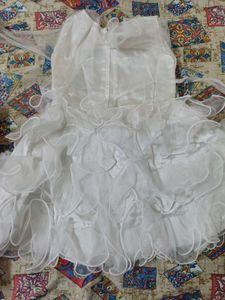 Baby Girl White Party Dress