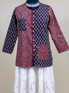 Brand New Ajrakh Pure Cotton Tunic