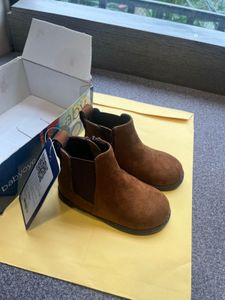 Baby Brown Suede Boots