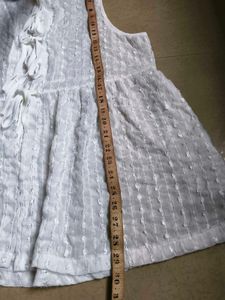 Elegant White Ruffled top
