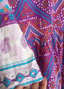 Vibrant Printed Maxi Dress