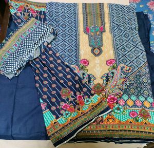 Beautiful Printed Dress Material