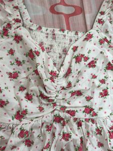 Floral Print mini dress