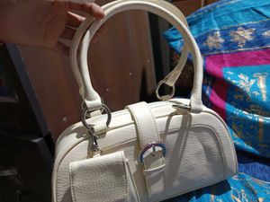 Stylish Off-White Handbag