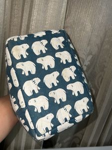 Chumbak  Polar Bear Print Pouch Bag