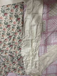 Floral Print Embellished Kurta