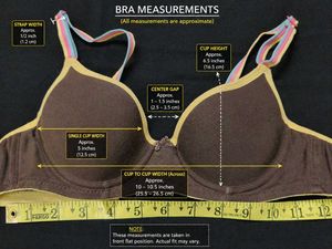 Cute Padded Brown Bra