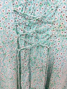 Sky Blue Floral Print Dress🩵