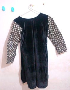 Elegant Velvet Tunic