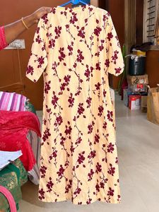Floral Print Kurta with Pants Set