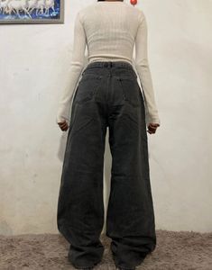 grey ripped jeans