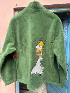 Green "The Simpsons" Fleece Jacket