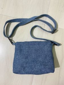 Premium Buckled Denim Shoulder/ Sling Bag