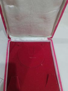 Pink Velvet Jewelry Box