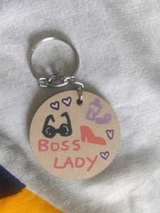 Boss Lady Keychain