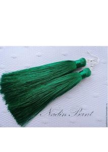 Elegant Silk Thread Jhumka Earrings