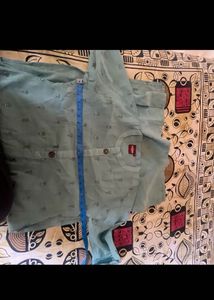 Stylish Teal Printed Kurta Set with Dupatta