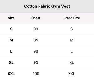 Cotton Fabric Gym Vest Pack Of 5