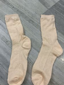Sheer Patterned Ankle Socks