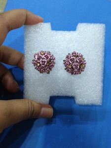 Rose Stud Earrings
