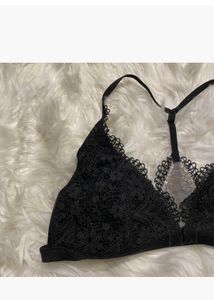 Victorias Secret Small Bralette Black Lace