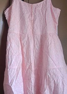 Pink Floral Mini Dress
