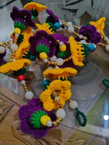 Handmade Crochet Door Hanging Toran