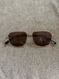 Brown lens Aviator Sunglasses