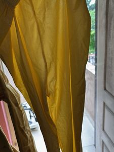 Yellow Polka Dot Kurta Set